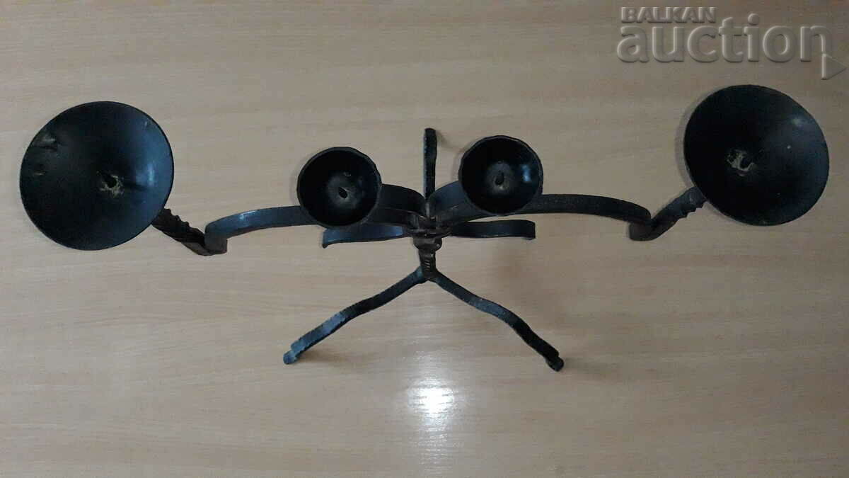 Antique iron handmade candle holder lamp - 7 Antique iron handmade candle holder lamp - 7