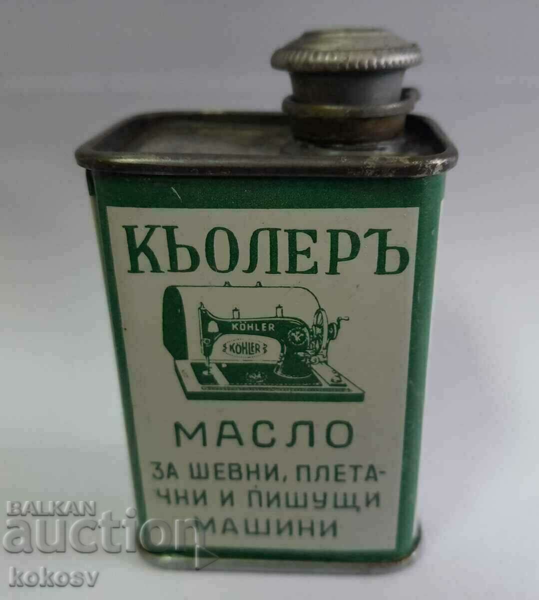 Metal box (1), tube for sewing, knitting, writing oil, Köhler with price 90.00 BGN | € 46.02 Metal box (1), tube for sewing, knitting, writing oil, Köhler with price 90.00 BGN | € 46.02