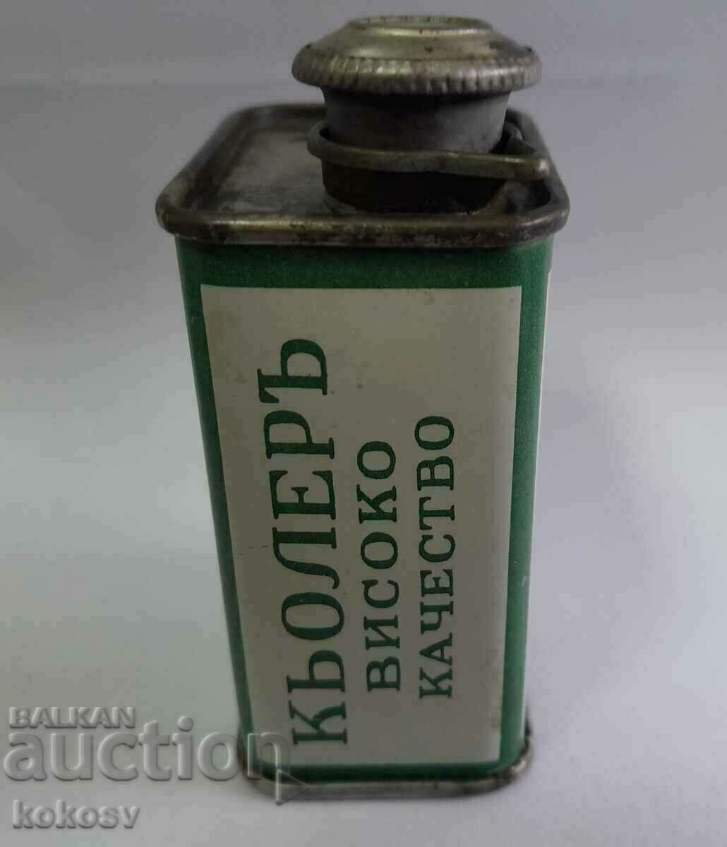 Auction Metal box (1), tube for sewing, knitting, writing oil, Köhler Auction Metal box (1), tube for sewing, knitting, writing oil, Köhler