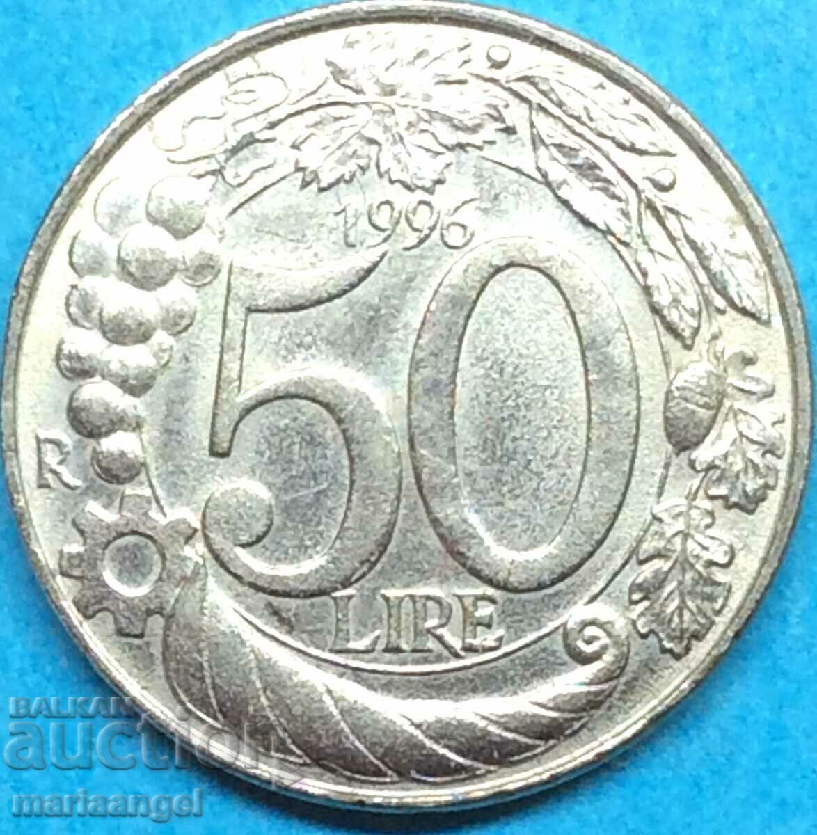 50 Lire 1996 ITALIA