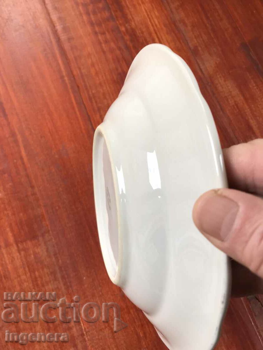 PORCELAIN PLATE RELIEF BULGARIA - 5 PORCELAIN PLATE RELIEF BULGARIA - 5