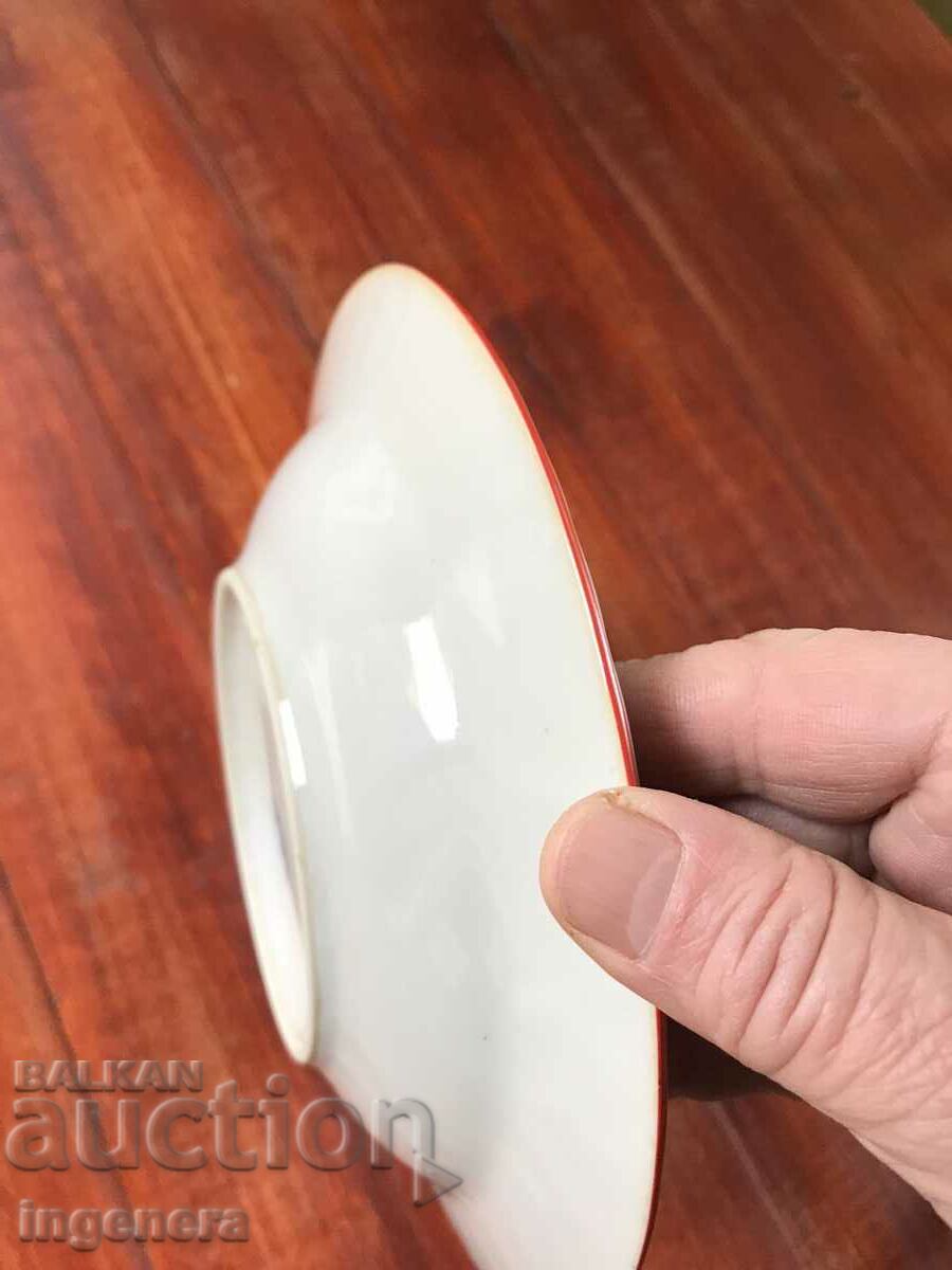 PORCELAIN PLATE RELIEF BULGARIA - 5 PORCELAIN PLATE RELIEF BULGARIA - 5