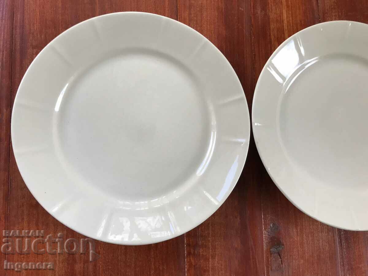 Auction  PORCELAIN PLATE RELIEF BULGARIA-2 PCS