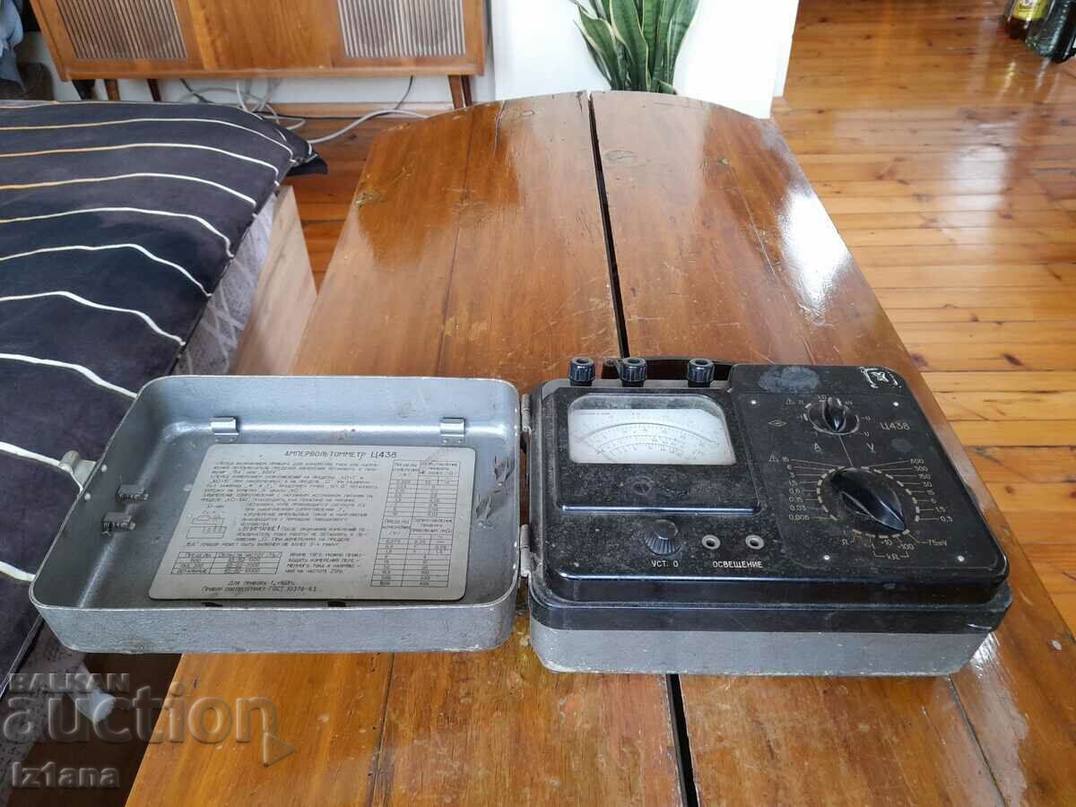 Old Ts438 multimeter with price 60.00 BGN | € 30.68 Old Ts438 multimeter with price 60.00 BGN | € 30.68