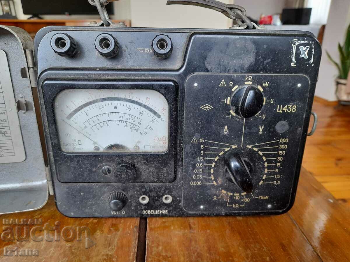 Delivery of Old Ts438 multimeter Delivery of Old Ts438 multimeter