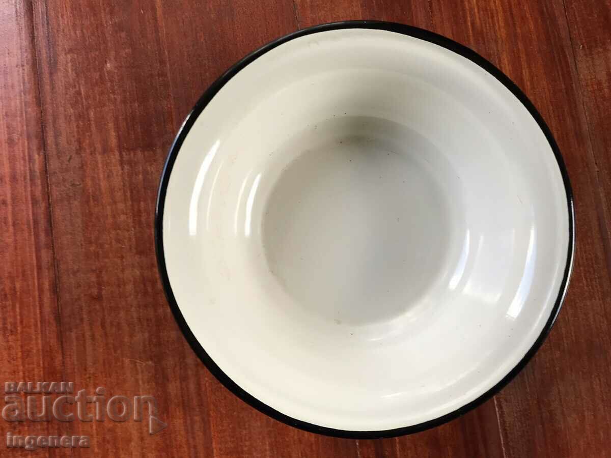 BOWL BOWLER PANICA ENAMEL DISH FROM SOCA with price 6.00 BGN | € 3.07 BOWL BOWLER PANICA ENAMEL DISH FROM SOCA with price 6.00 BGN | € 3.07