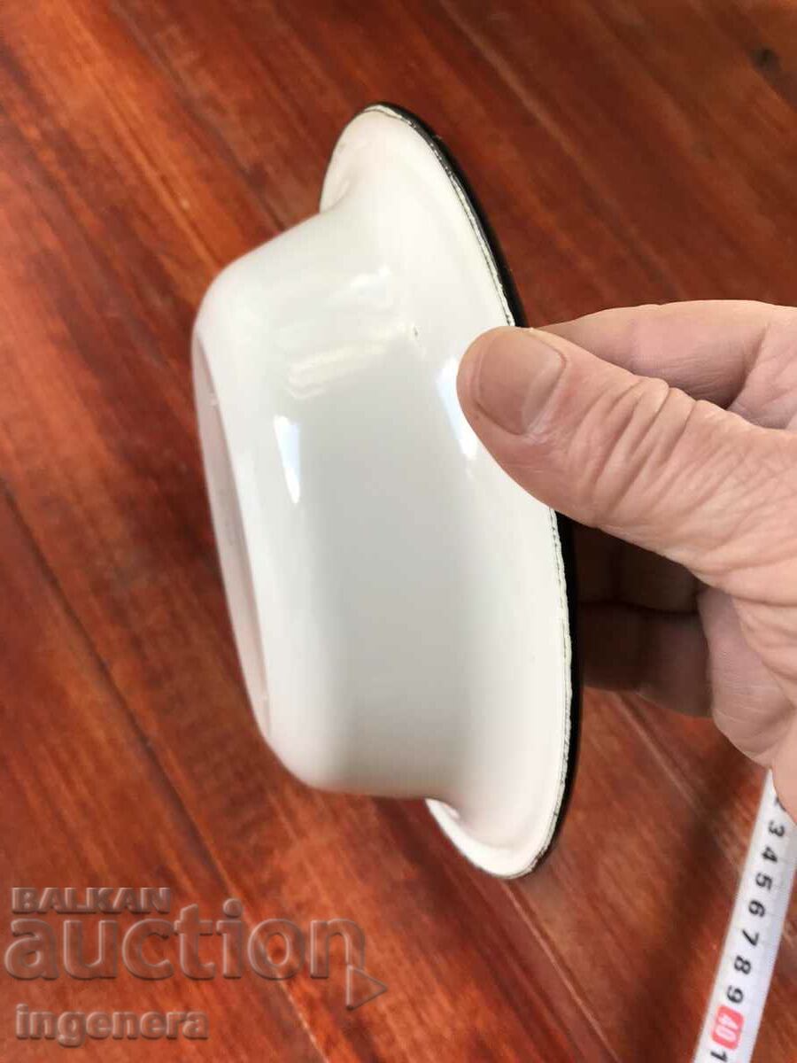 BOWL BOWLER PANICA ENAMEL DISH FROM SOCA - 6 BOWL BOWLER PANICA ENAMEL DISH FROM SOCA - 6