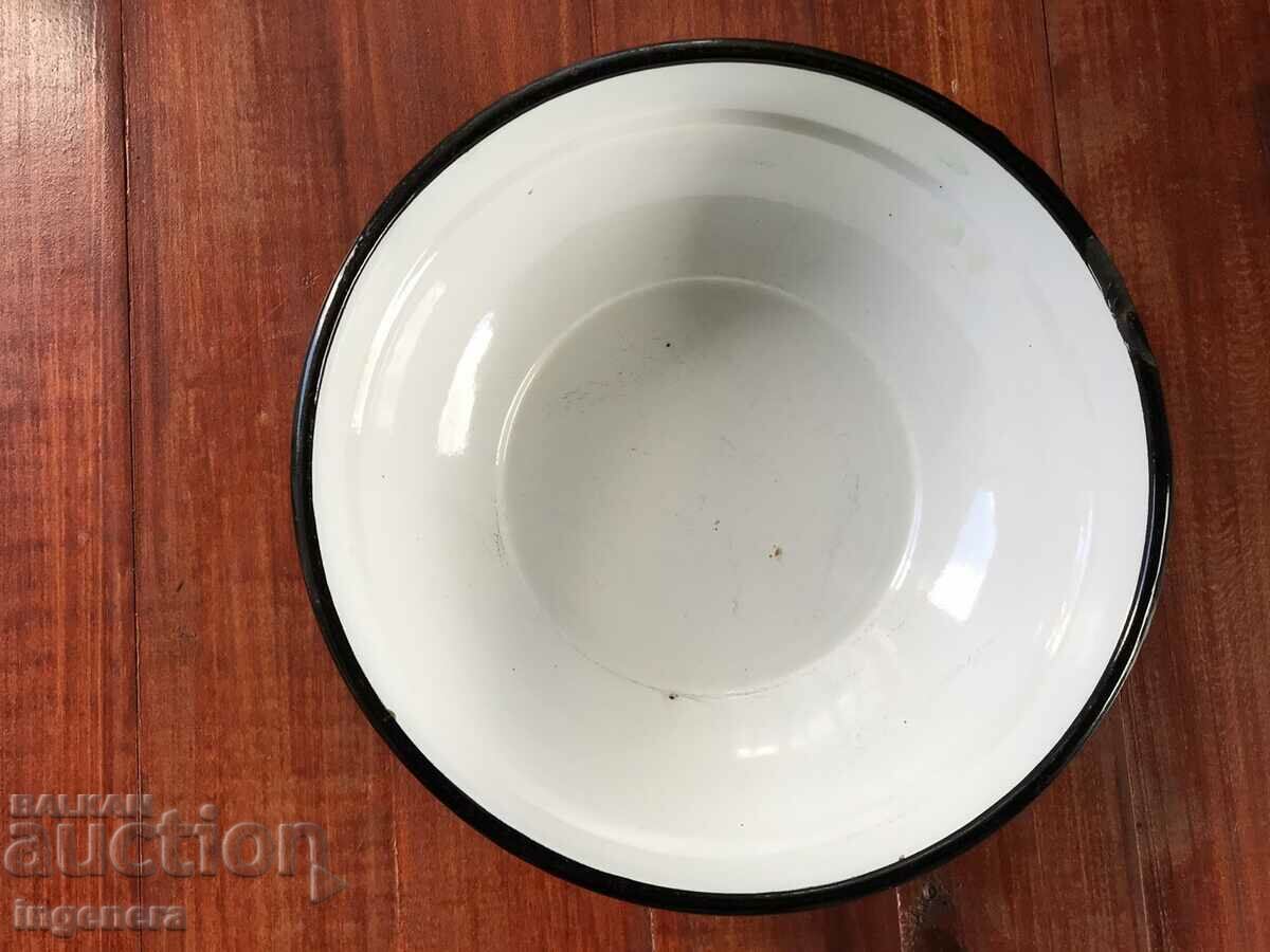 BOWL PANICA ENAMELLED LARGE DISH FROM SOCA with price 13.00 BGN | € 6.65 BOWL PANICA ENAMELLED LARGE DISH FROM SOCA with price 13.00 BGN | € 6.65