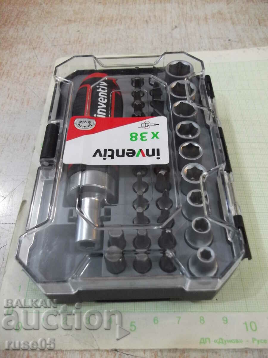 Livrarea Șurubelniță "INVENTIV - 38 buc." set nou