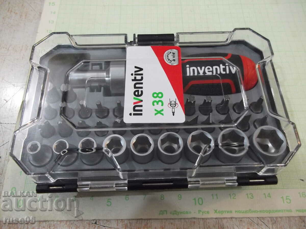 Șurubelniță "INVENTIV - 38 buc." set nou - 5