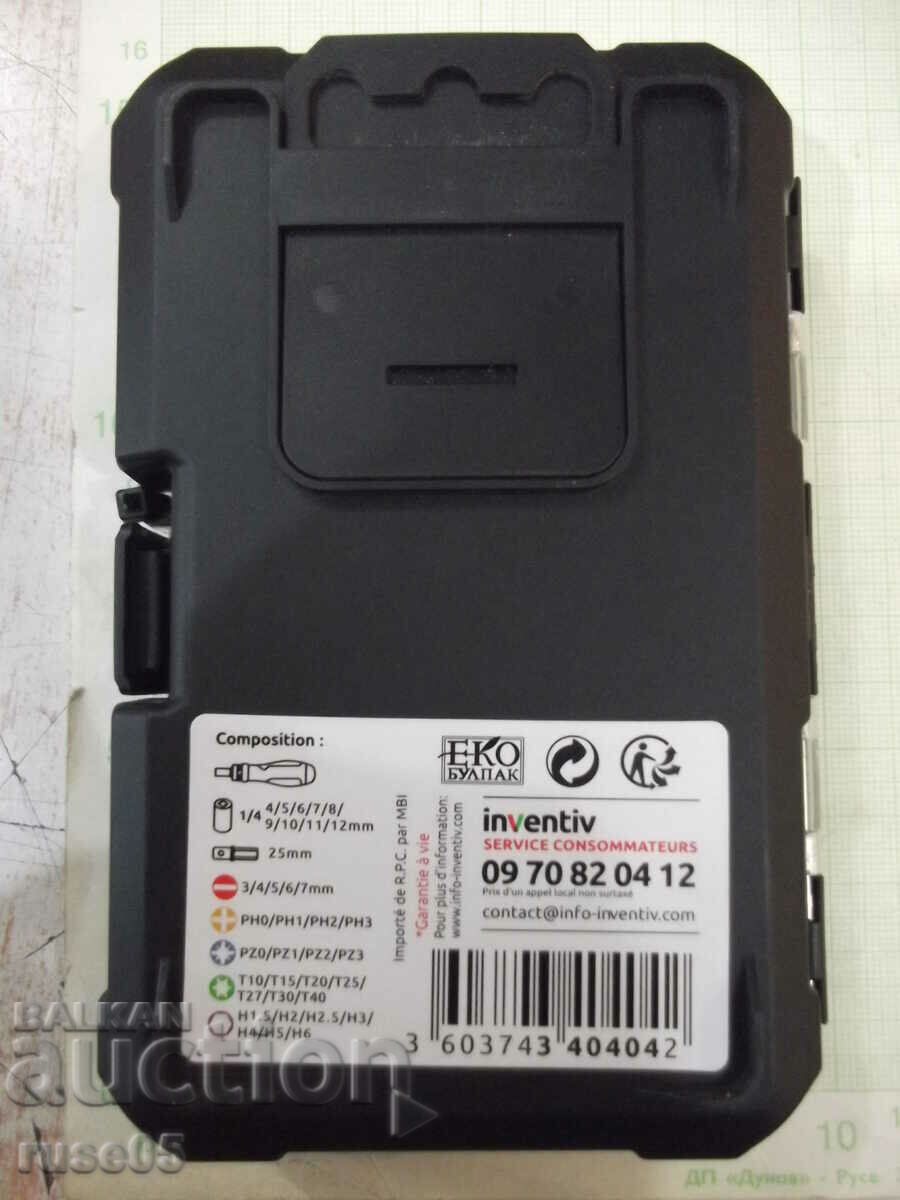 Șurubelniță "INVENTIV - 38 buc." set nou - 6