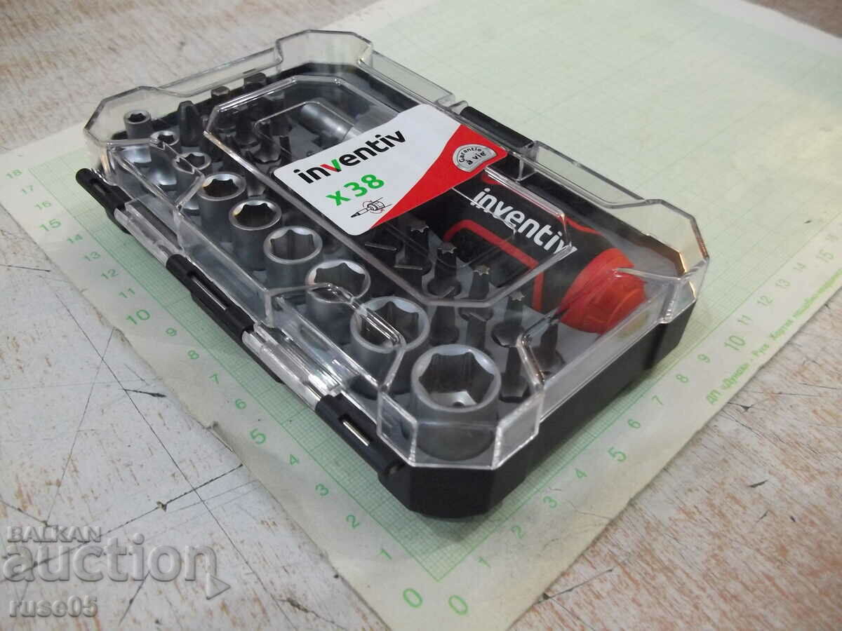 Șurubelniță "INVENTIV - 38 buc." set nou - 7