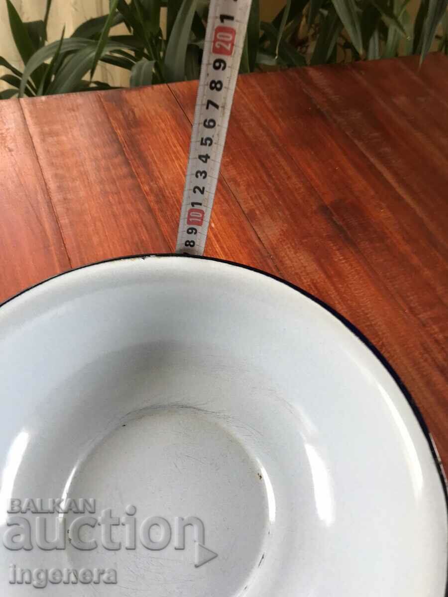 BOWL BOWLER PANICA ENAMEL DISH FROM SOCA - 5