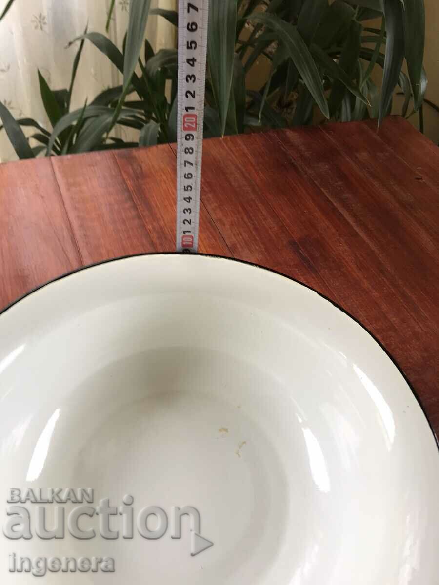 Delivery of BOWL PANICA ENAMELLED LARGE PEANUT VESSEL FROM SOCA-USSR Delivery of BOWL PANICA ENAMELLED LARGE PEANUT VESSEL FROM SOCA-USSR