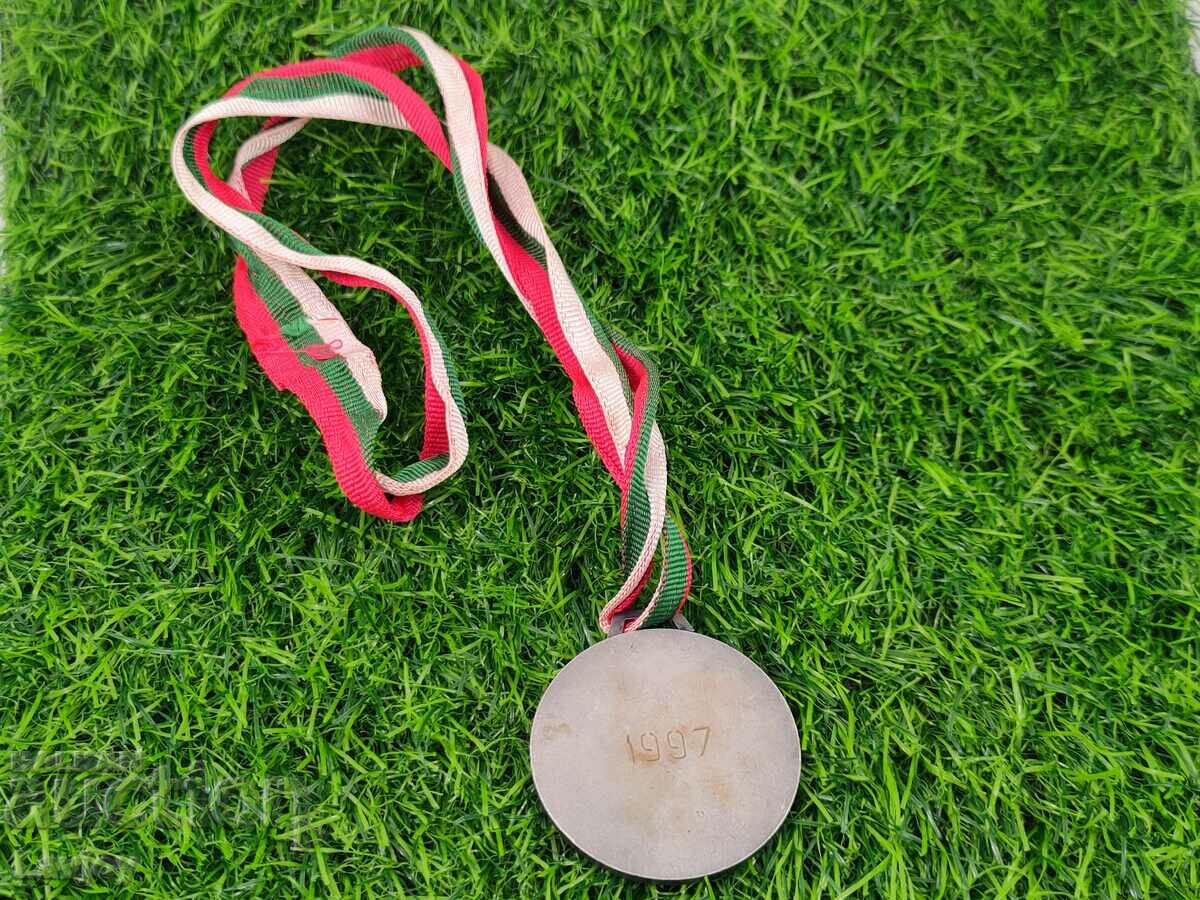 Auction Silver medal Karate 1997 Auction Silver medal Karate 1997