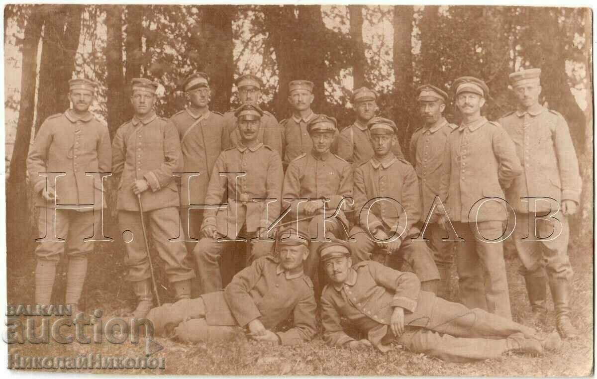 1917 OLD PHOTO GERMANY GERMAN MILITARY G217