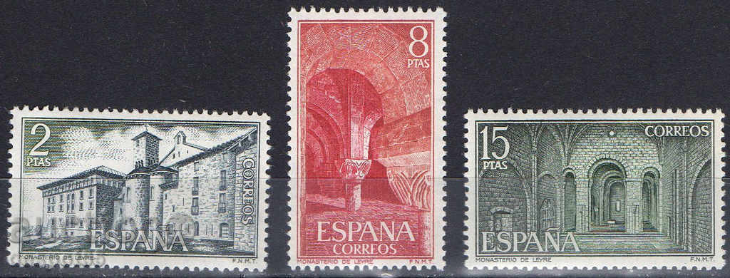 1974. Spain. Fortresses and monasteries.