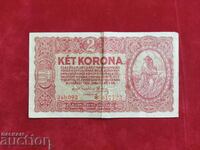 Austria-Hungary 2 kroner 1920