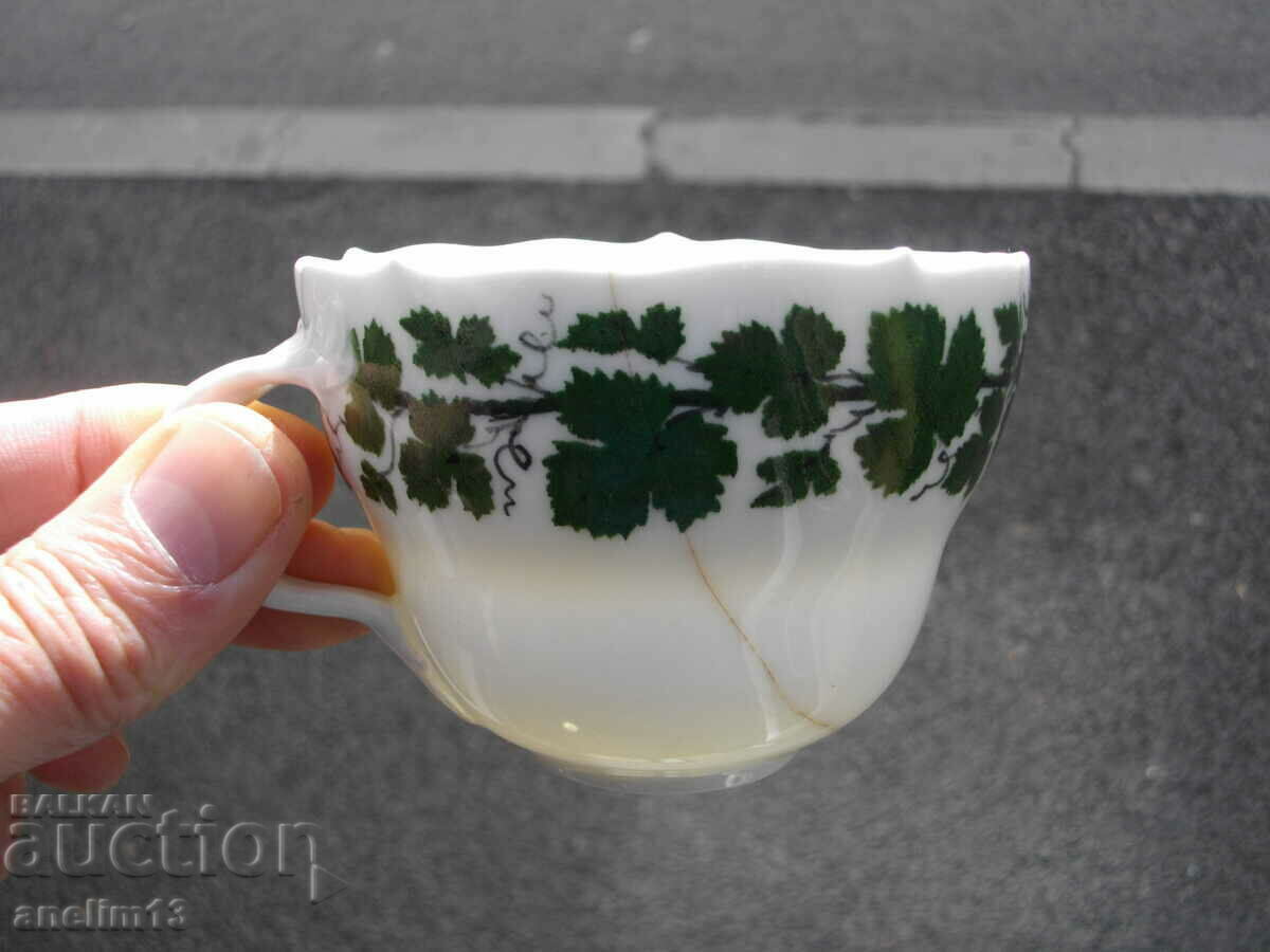 Auction MEISSEN PORCELAIN GLASS GREEN VINE Auction MEISSEN PORCELAIN GLASS GREEN VINE