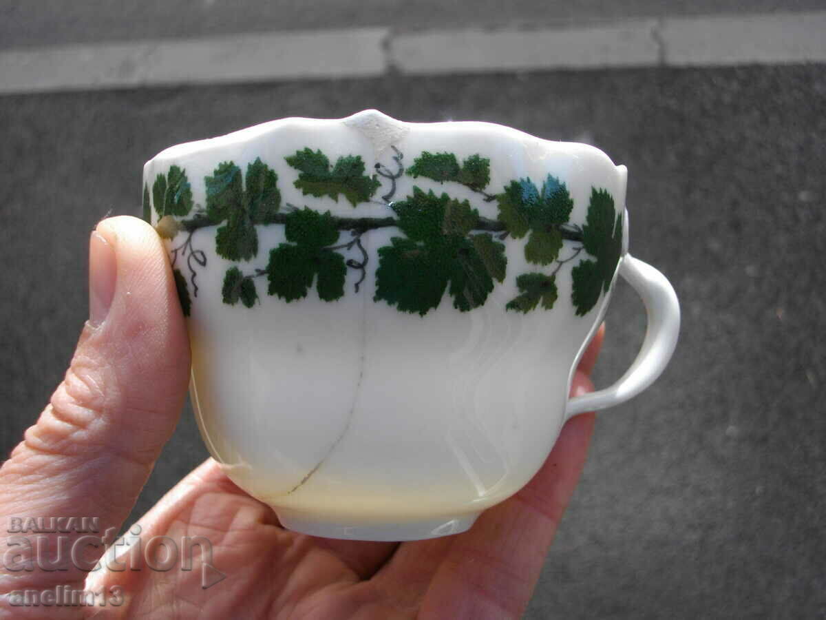 MEISSEN PORCELAN STICLA VERDE VIA DE VIA