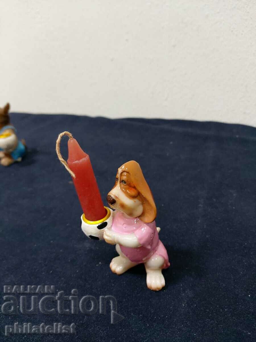 Decorative figurine with a candle with price 3.00 BGN | € 1.53 Decorative figurine with a candle with price 3.00 BGN | € 1.53