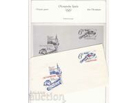 Plic Jocurile Olimpice din Cehoslovacia Moscova 1980