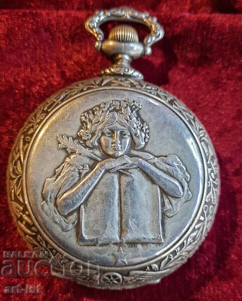 Vintage French Roskopf Pocket Watch with price 600.00 BGN | € 306.78 Vintage French Roskopf Pocket Watch with price 600.00 BGN | € 306.78