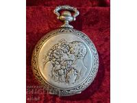 Vintage French Roskopf Pocket Watch