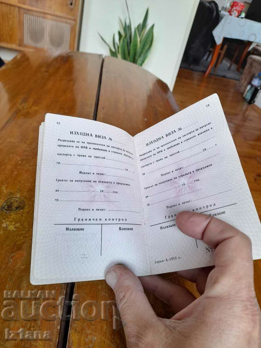 Old Service Passport - 5