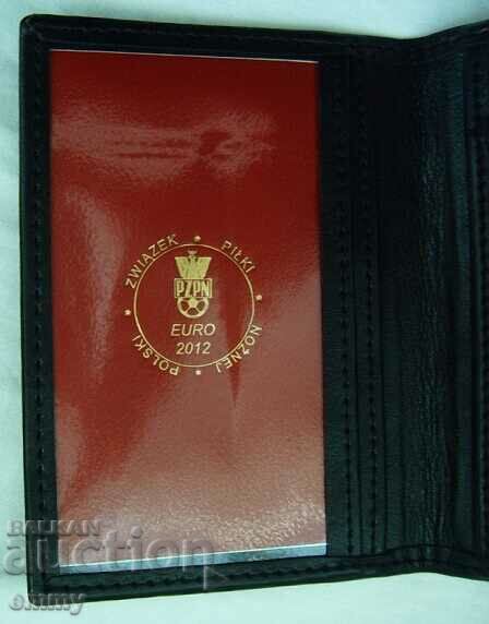 Auction New men's leather wallet - EURO 2012, Football Federation Poland Auction New men's leather wallet - EURO 2012, Football Federation Poland