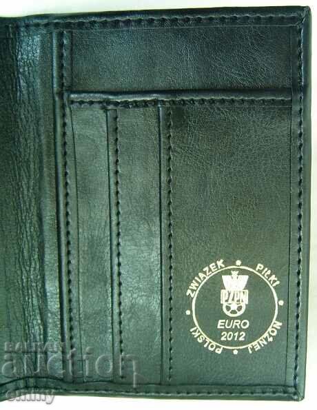 Delivery of New men's leather wallet - EURO 2012, Football Federation Poland Delivery of New men's leather wallet - EURO 2012, Football Federation Poland