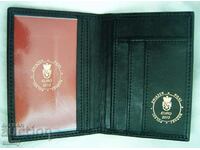New men's leather wallet - EURO 2012, Football Federation Poland