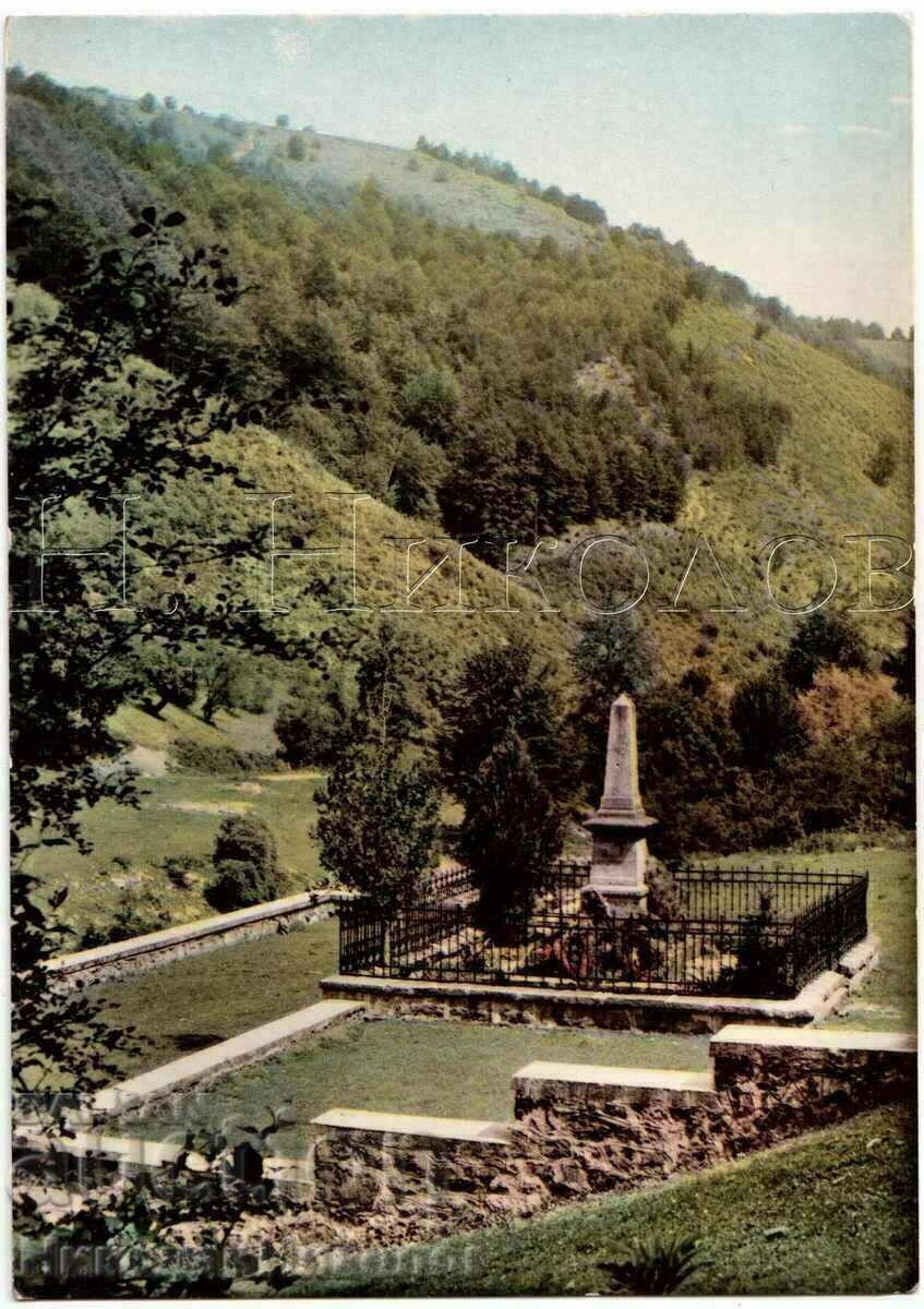 1964 MONUMENTUL BANCAR CARD VECHI DE PESCUIT G240