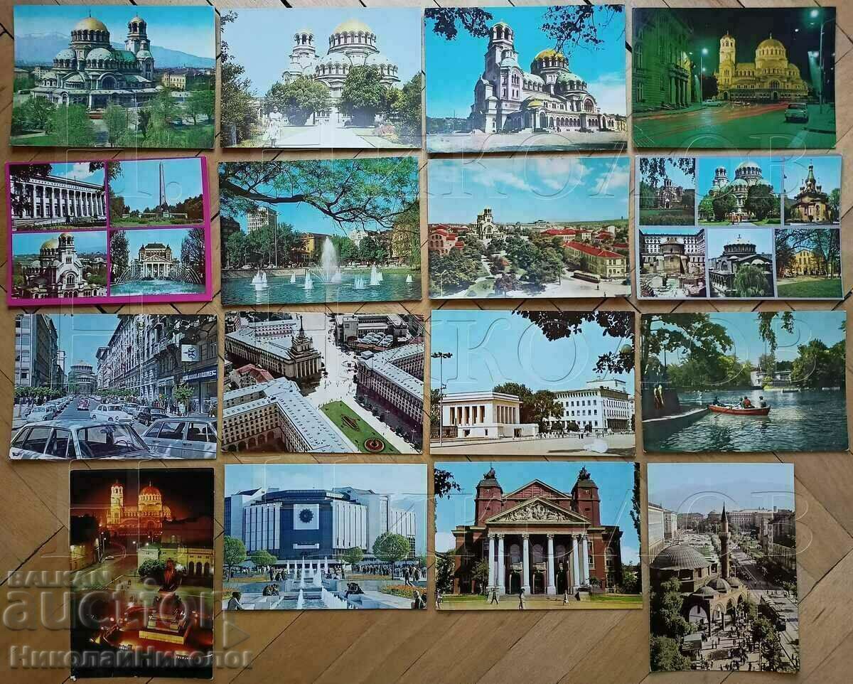 LOT 16x OLD CARDS SOFIA G246 LOT 16x OLD CARDS SOFIA G246