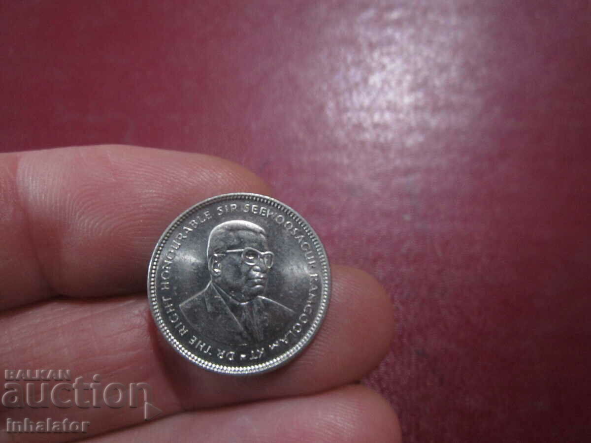 Mauritius 20 cents 1987