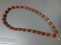 Old Authentic Amber Beads Rosary ***