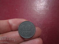 1942 10 cents Netherlands - Zinc