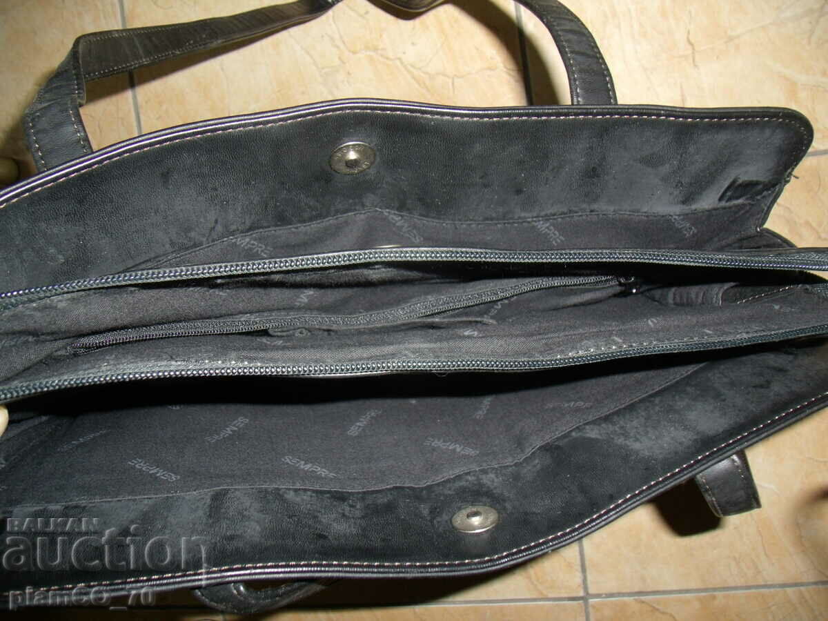 Delivery of #*6938 old leather bag SEMPER