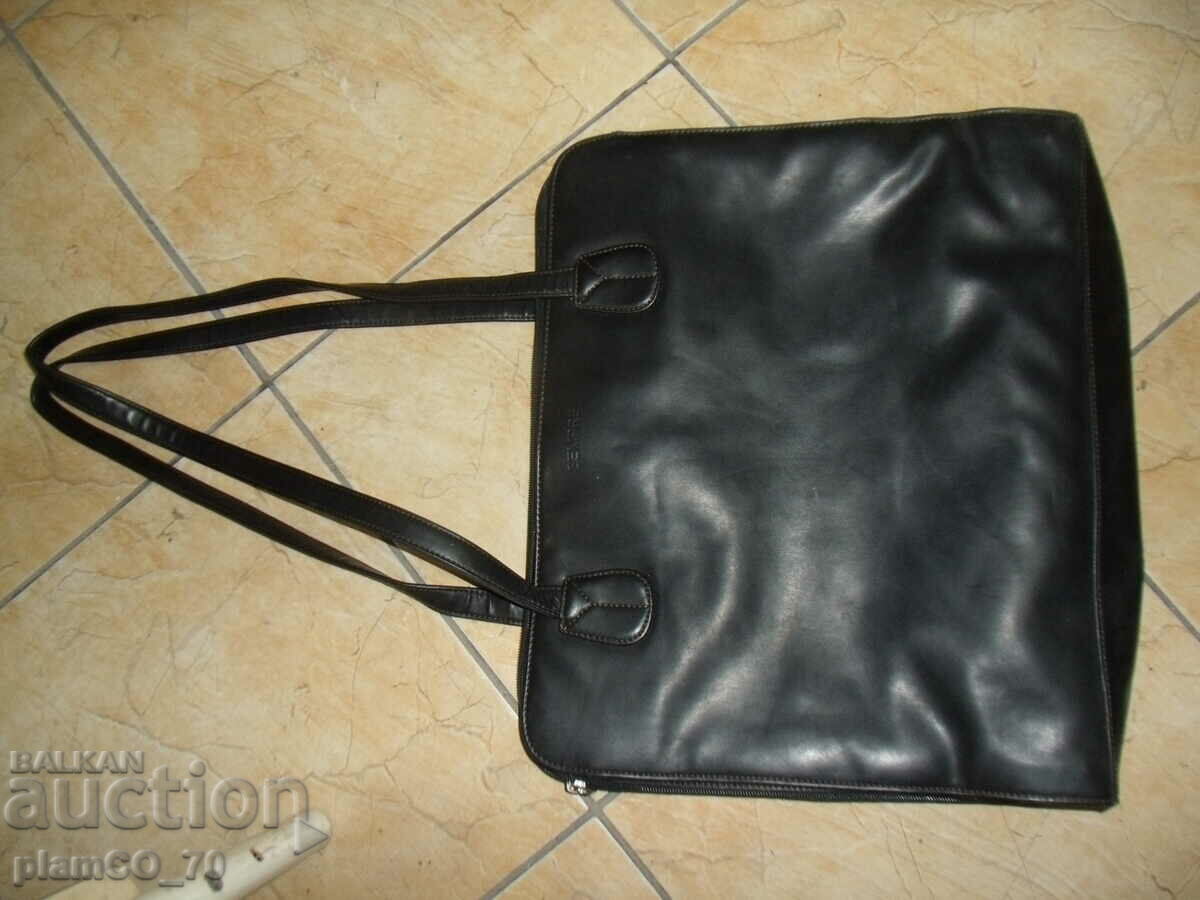 #*6938 old leather bag SEMPER - 5