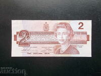 CANADA, 2 $, 1986