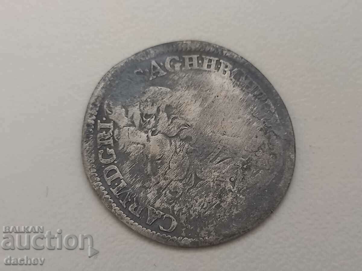 Rare Old Silver Coin Charles VI Austria 1733 with price 35.00 BGN | € 17.90 Rare Old Silver Coin Charles VI Austria 1733 with price 35.00 BGN | € 17.90