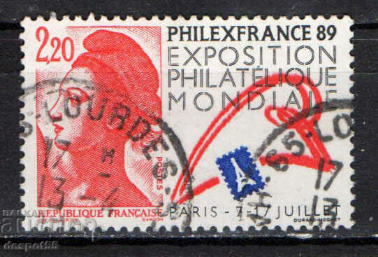 1987. Franţa. „Philexfrance 89” – Expoziție internațională.