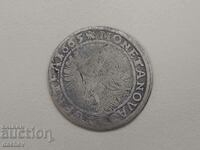 Monedă rară din argint veche din Germania 6 Kreuzer Thaler 1665