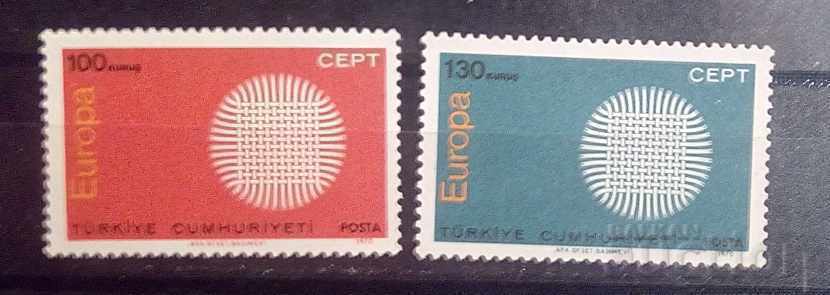 Turcia 1970 Europa CEPT MNH