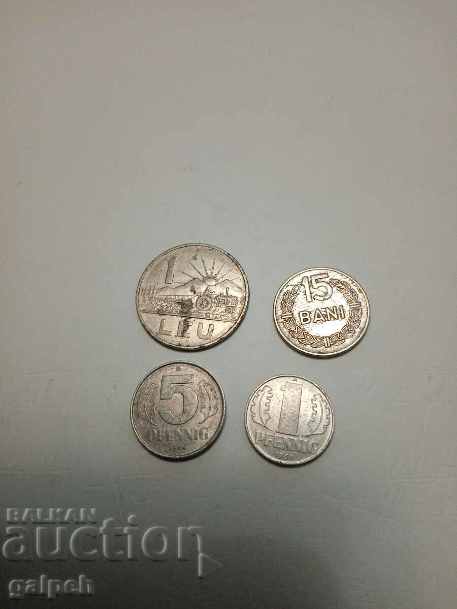 COINS - MIXED - 8 pcs. with price 1.60 BGN | € 0.82 COINS - MIXED - 8 pcs. with price 1.60 BGN | € 0.82