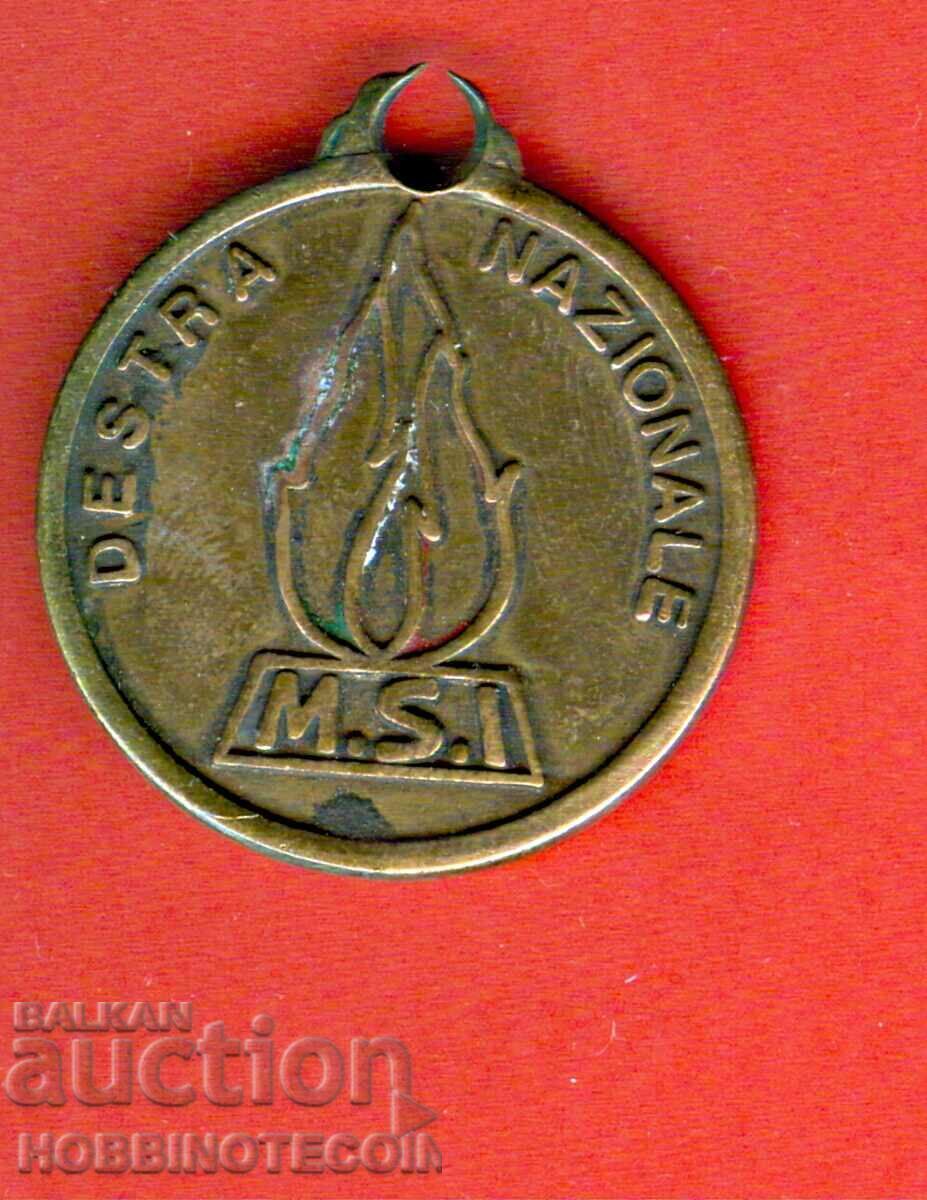 ПЛАКЕТ ОРДЕН МЕДАЛ ЗНАК DESTRA NAZIONALE MSI DUX ИТАЛИЯ с цена € 9.99 | 19.54 лв.