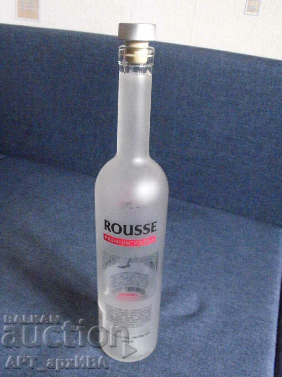 Bottle of RUSE vodka /empty!/.