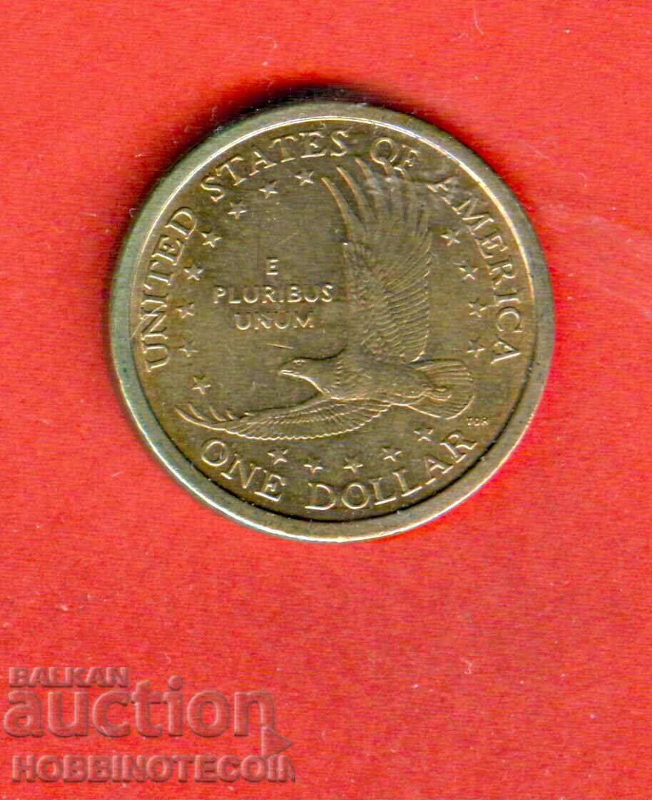 САЩ USA 1 $ - 1 Долар Индиянка - емисия - issue 2000 - Р