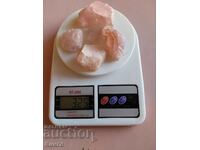 Розов кварц - необработен : произход Мозамбик - 325 грама