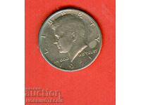 САЩ USA 50 cent 0. 50 $ 1/2 $ емисия issue 1971 КЕНЕДИ